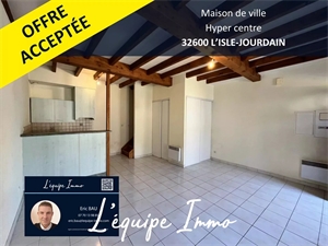 maison-villa à la vente -   32600  L'ISLE-JOURDAIN, surface 60 m2 vente maison-villa - APR666547